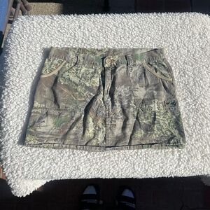 Max-1 Advantage REALTREE outfitters camouflage mini skirt